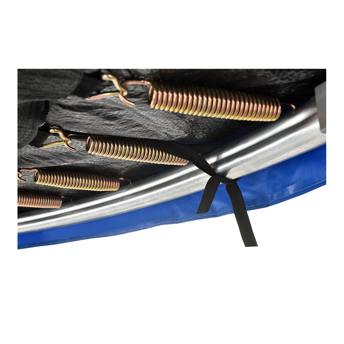 Outdoor Trampolin blau - Durchmesser 244 cm Outdoor Trampolin blau - Durchmesser 244 cm