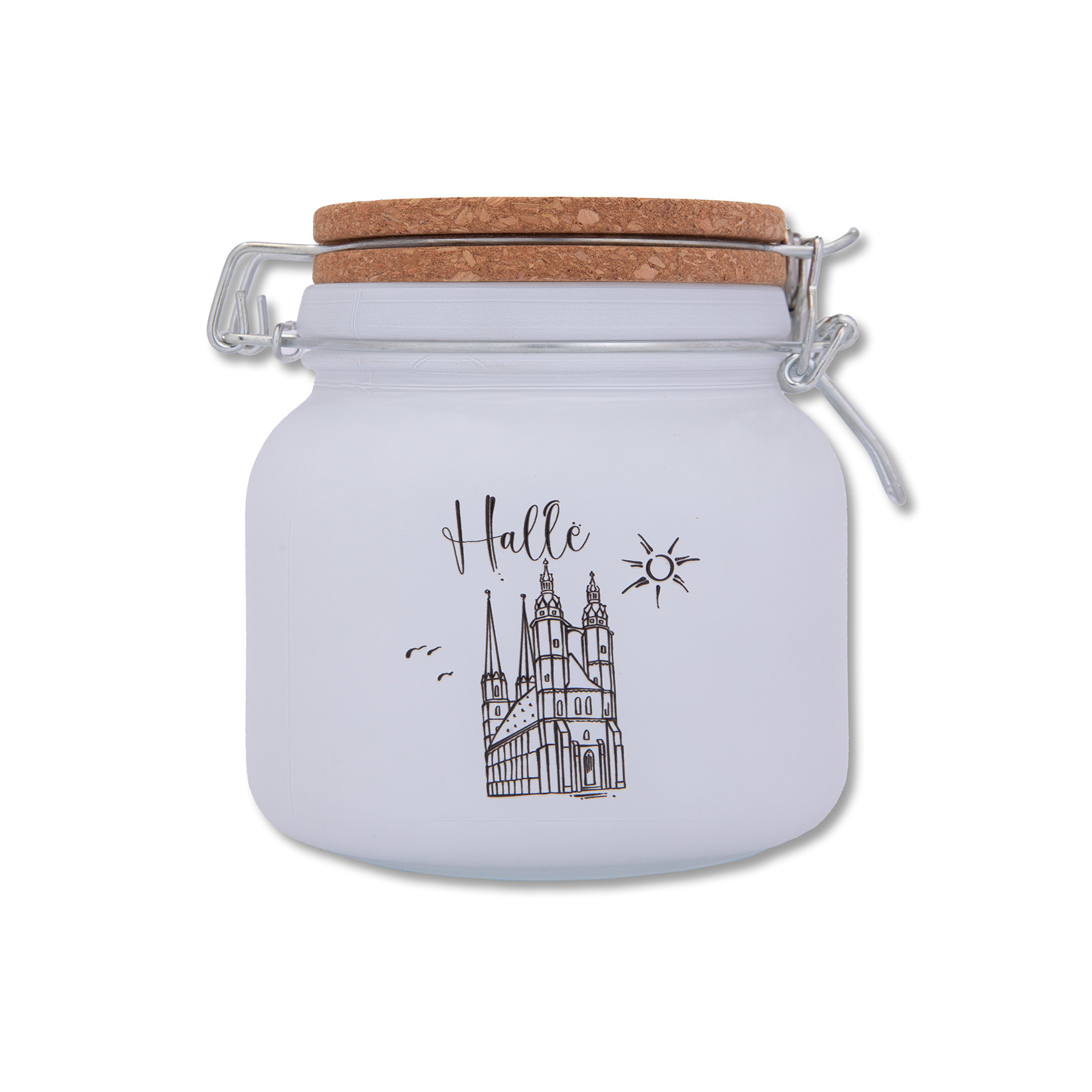 Sparglas Hausmannstürme Halle