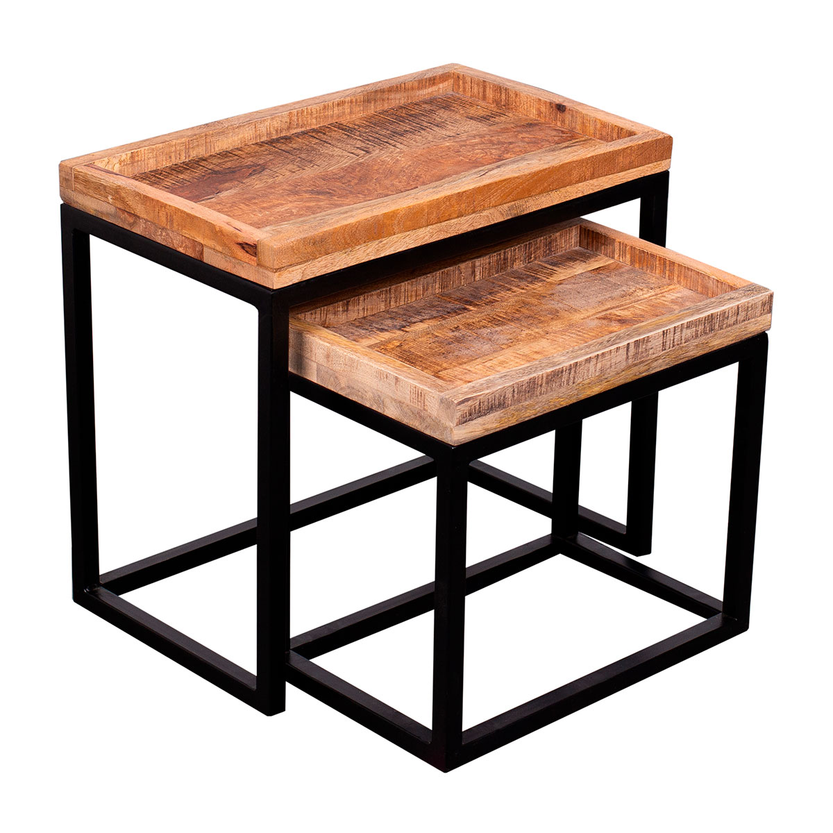 Couchtisch 2er Set Lecce Mango natur