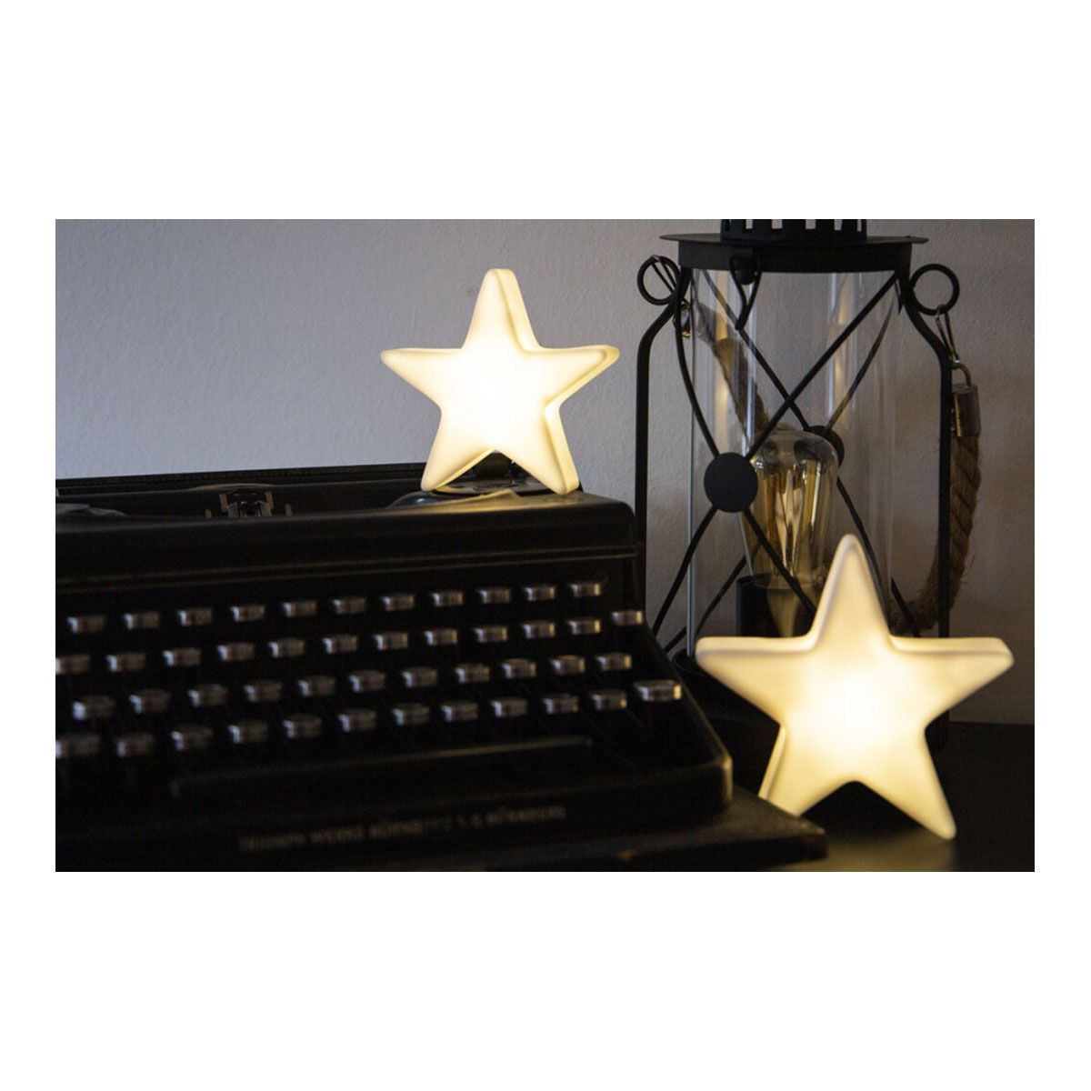 Motivleuchten-Set Stars Duo, S & XS