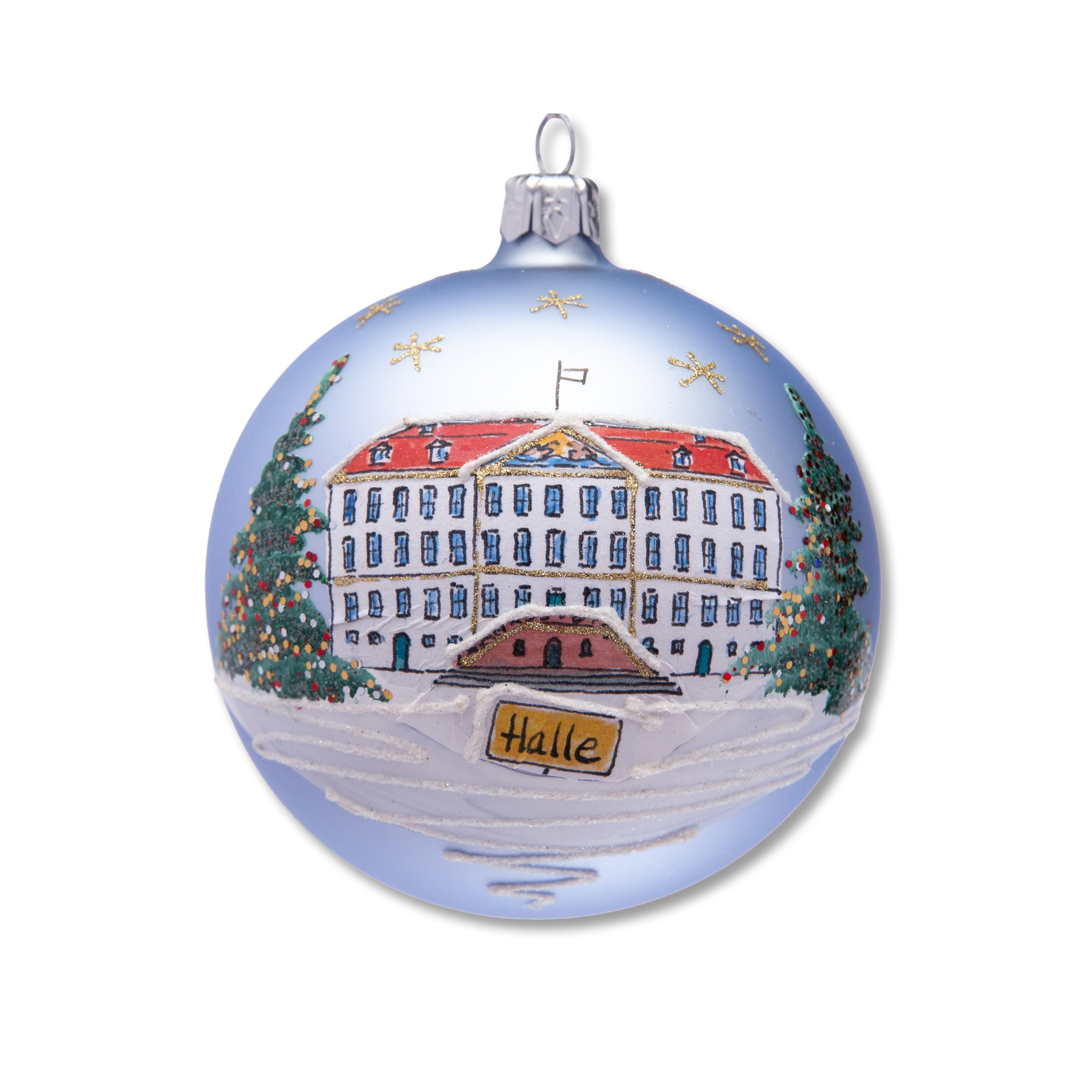 Weihnachtskugel Halle Frankesche Stiftung