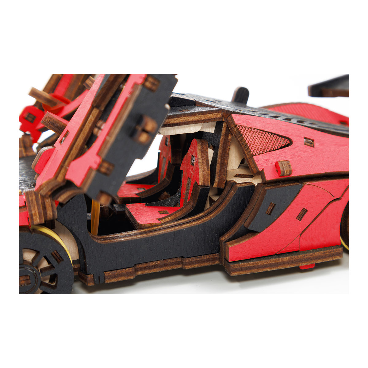 3D-Holzpuzzle Racing Car