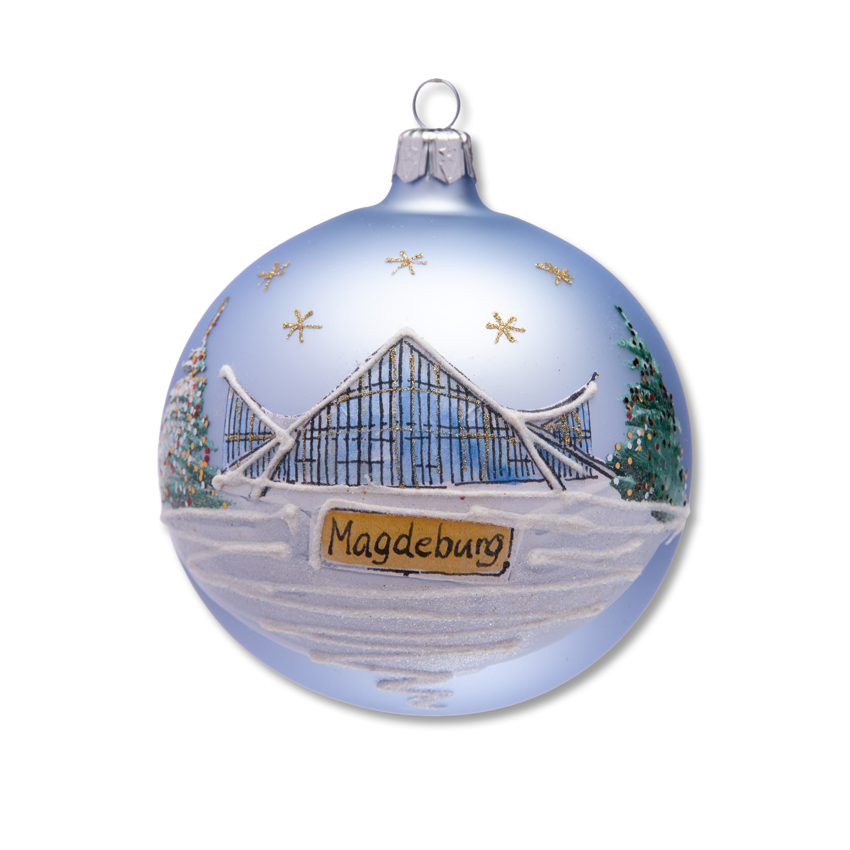 Weihnachtskugel Magdeburg Hyparschale