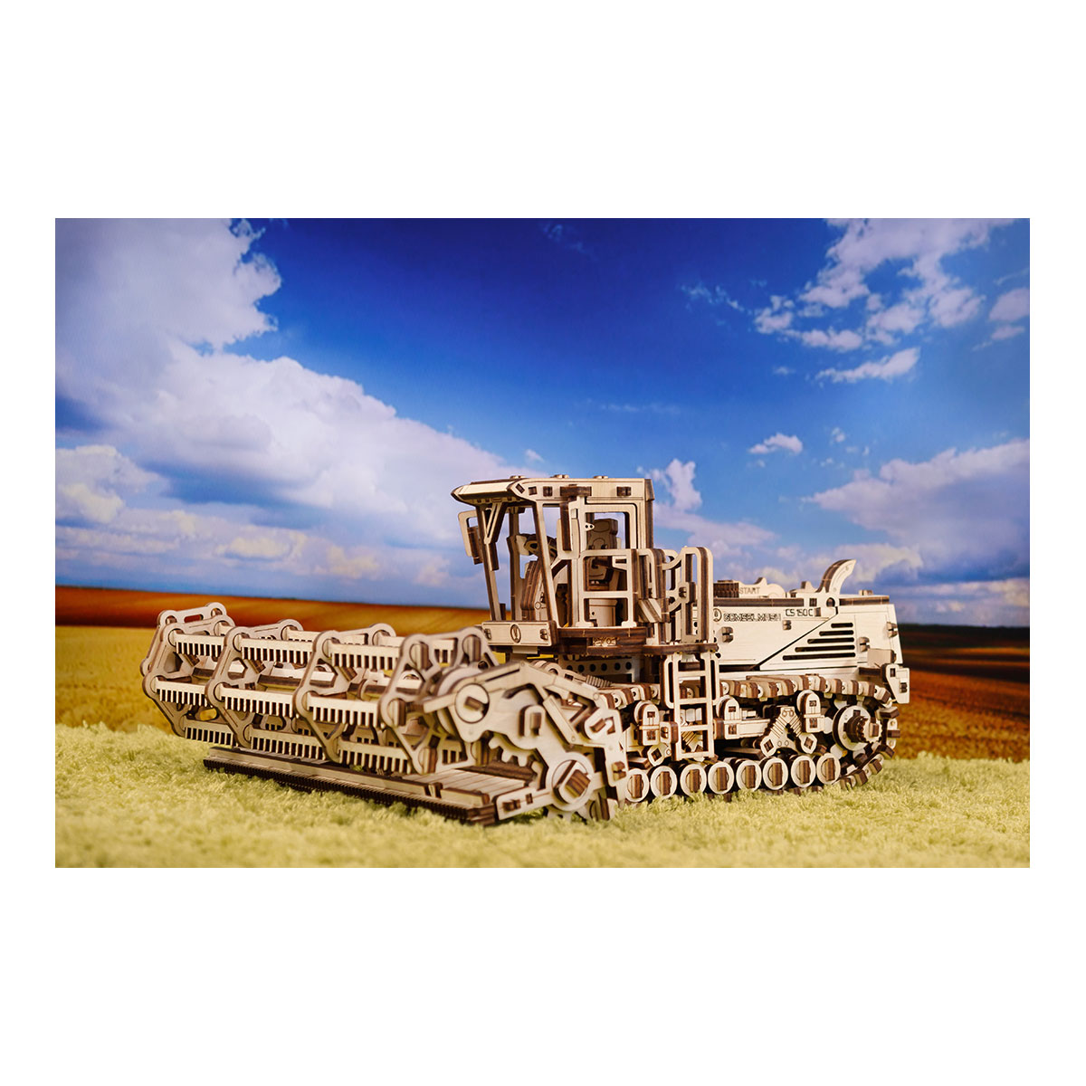 3D-Holzpuzzle, Mähdrescher 3D-Holzpuzzle, Mähdrescher