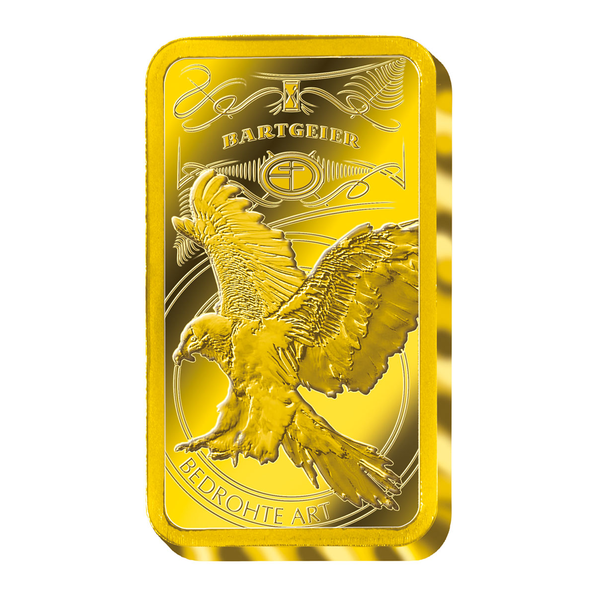 Goldbarren Bedrohte Tierarten Bartgeier