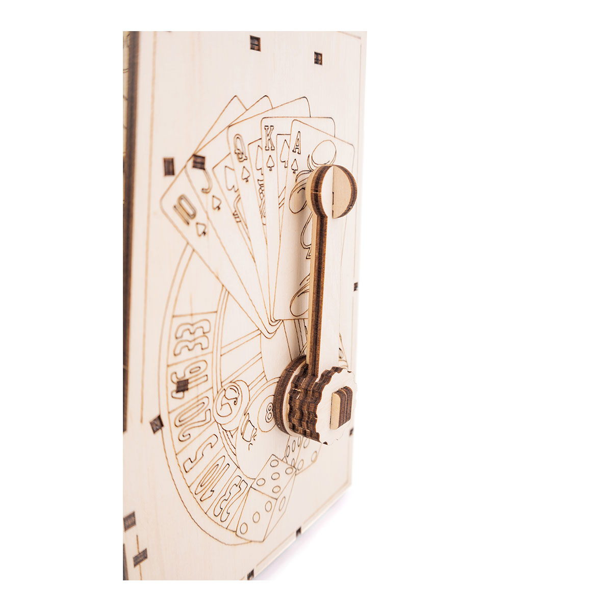 3D-Holzpuzzle, Einarmiger Bandit