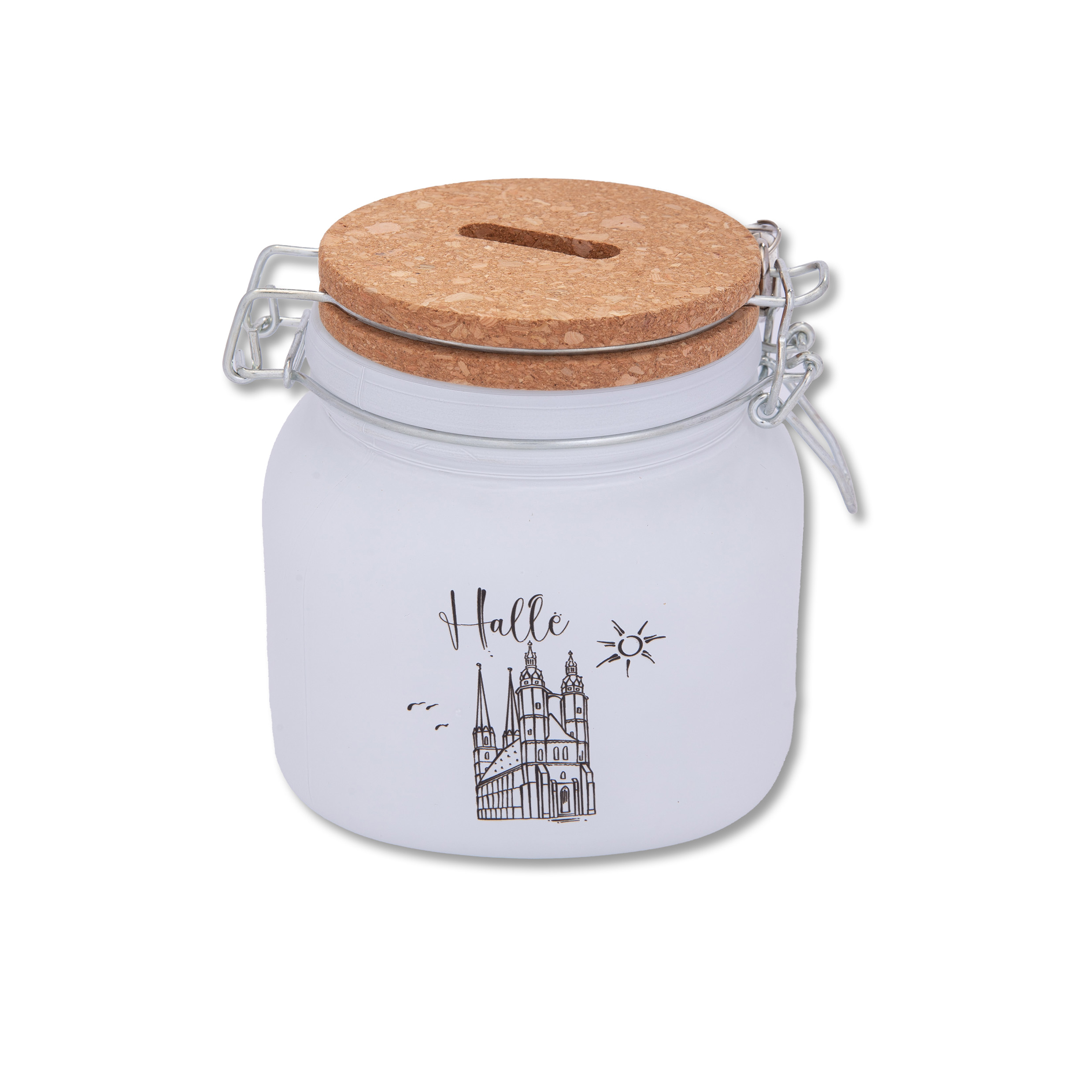 Sparglas Hausmannstürme Halle