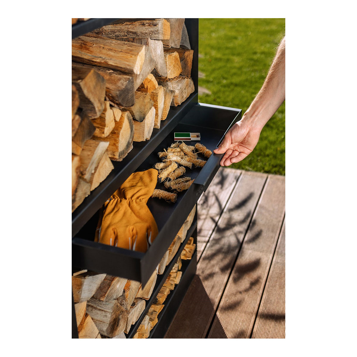 Kaminholzregal Oregon - 120 cm