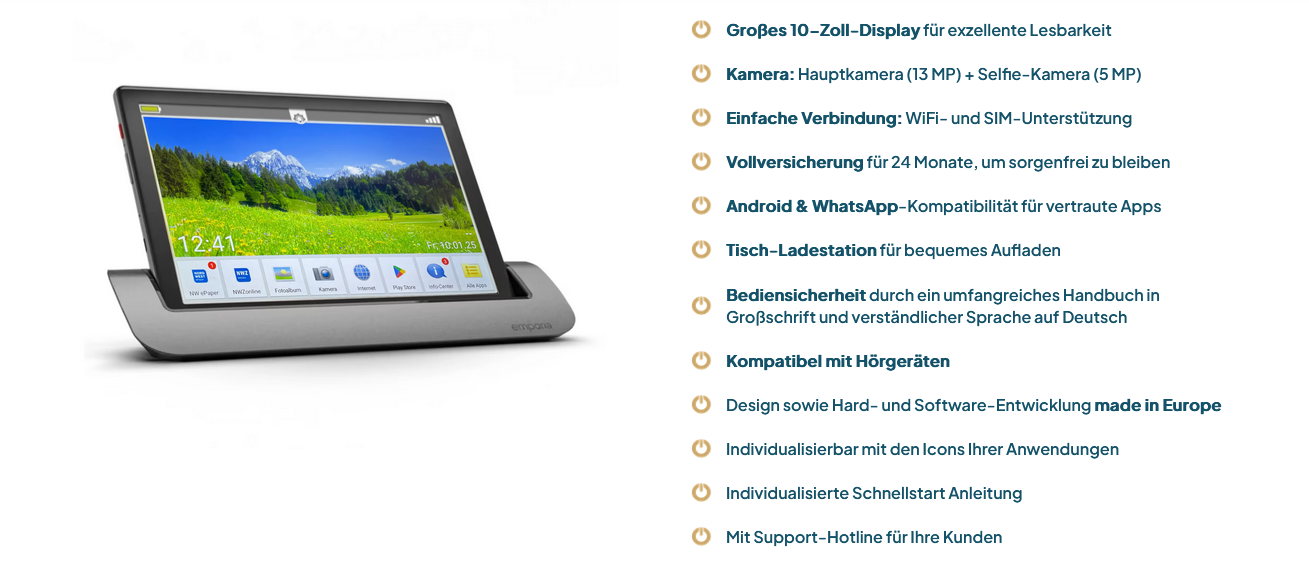 Emporia Tablet