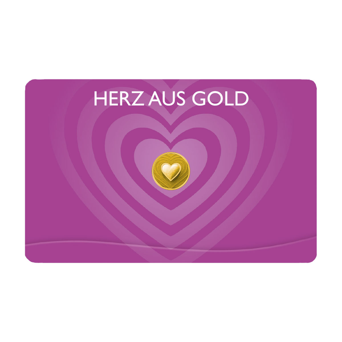  Goldmünze Herz