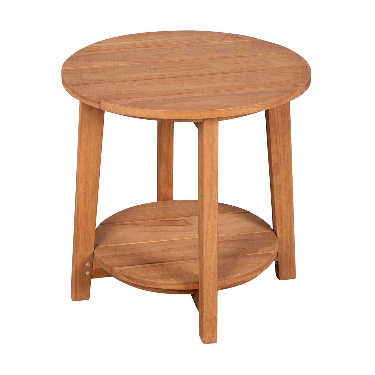  Beistelltisch Milton, rund, Teak