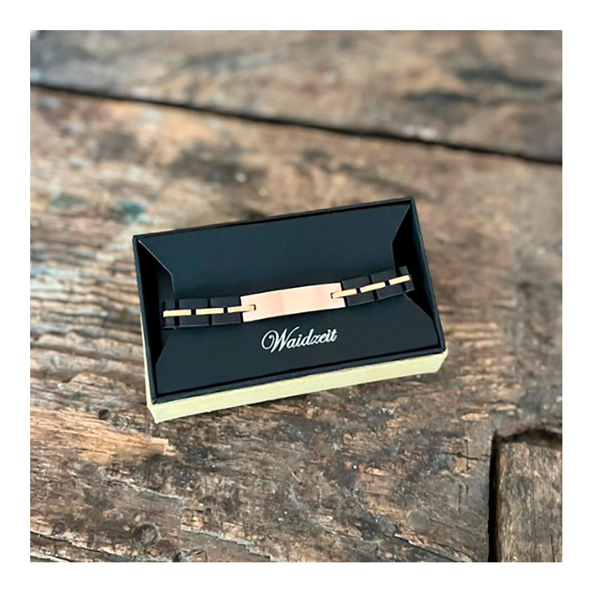Elementarmband unisex Ebenholz