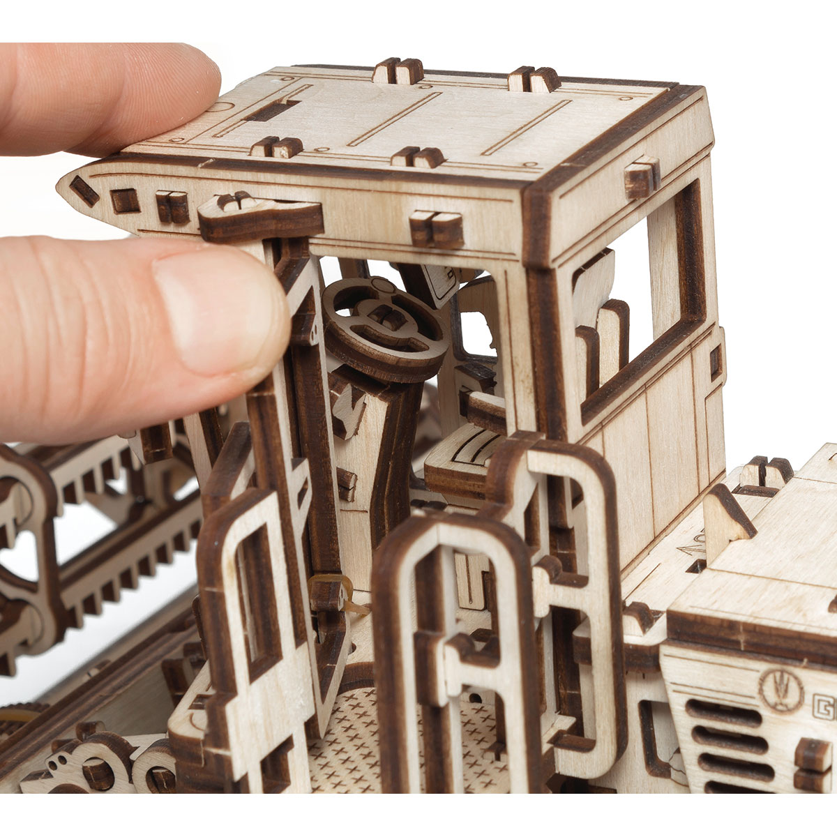 3D-Holzpuzzle, Mähdrescher 3D-Holzpuzzle, Mähdrescher
