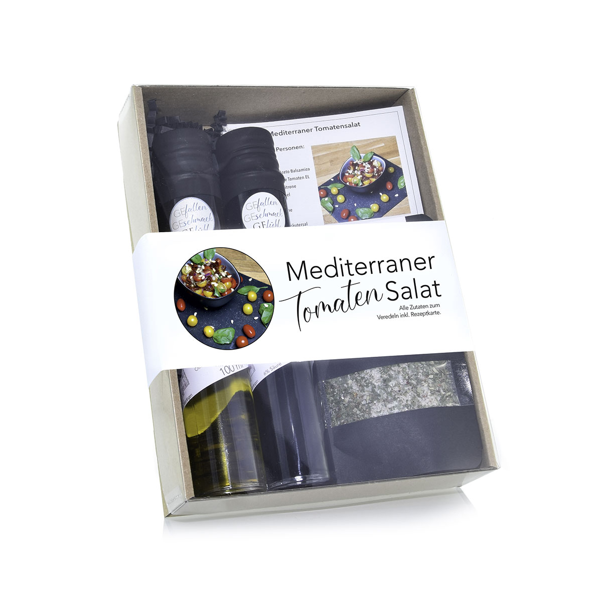 Geschenk-Set Mediterraner Tomaten-Salat