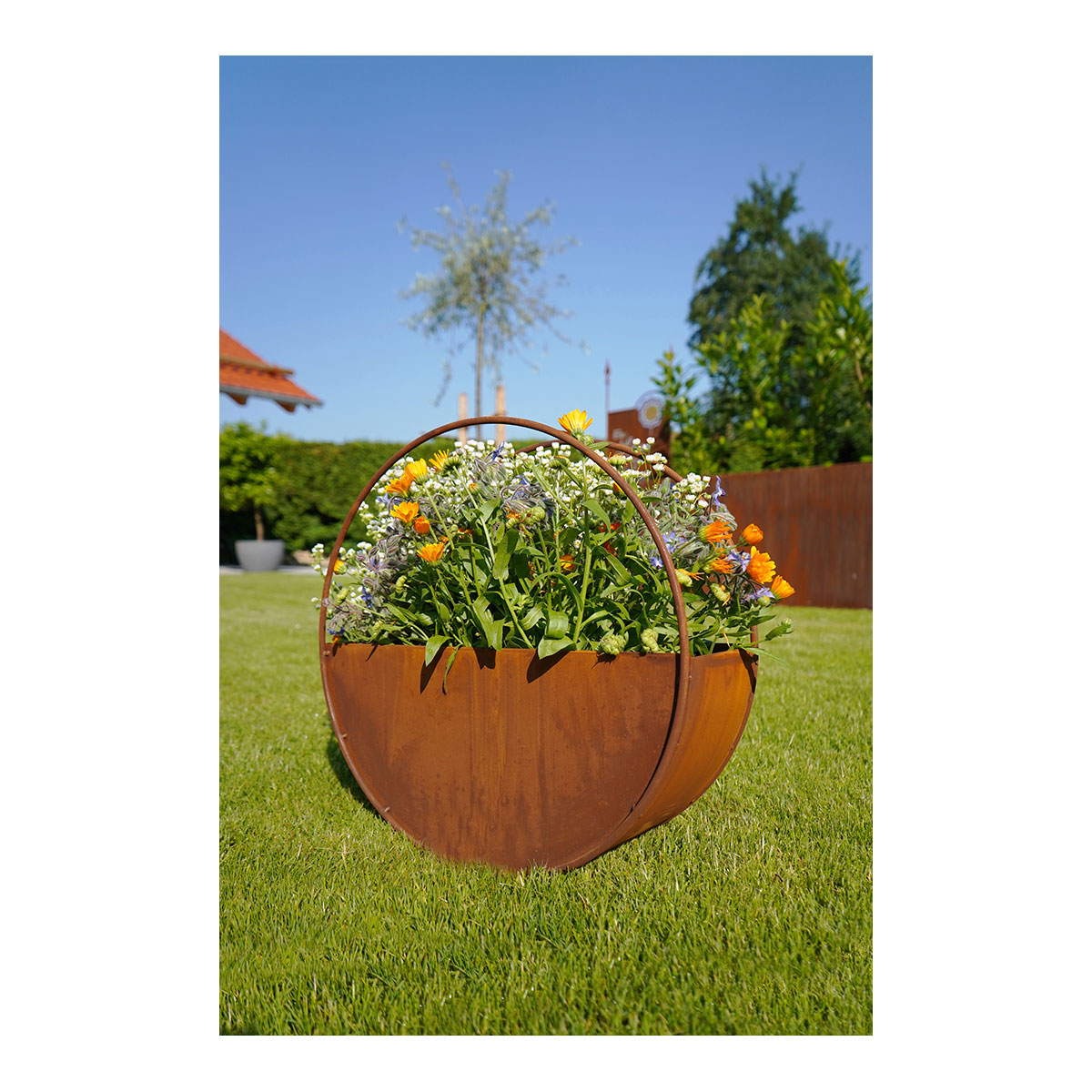 Pflanzkasten Sonja, Edelrost