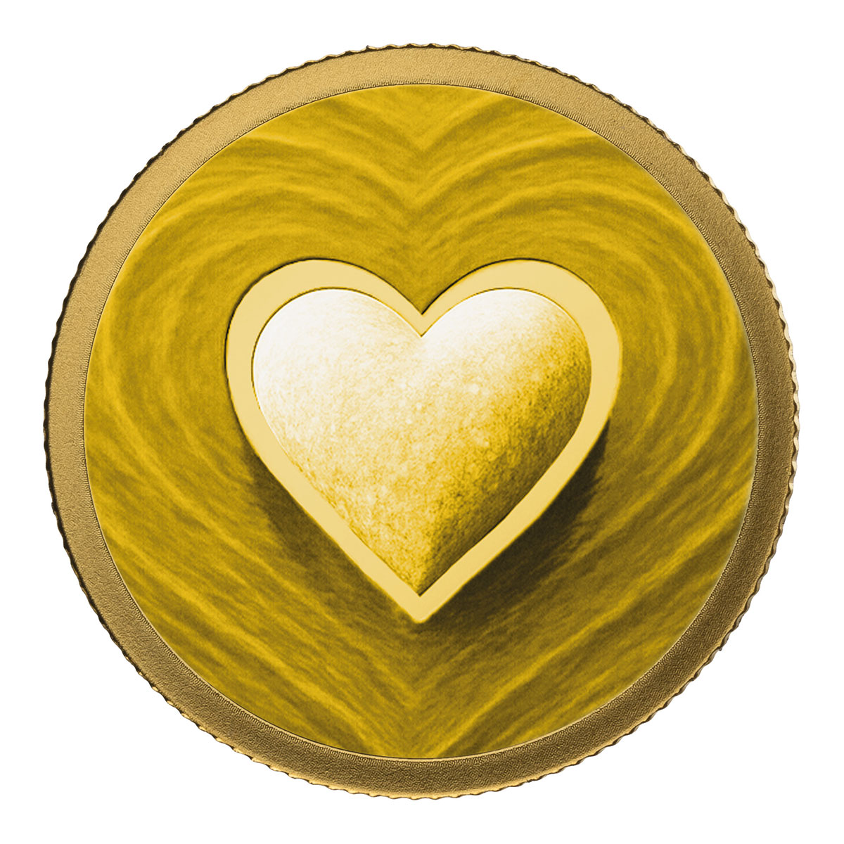  Goldmünze Herz
