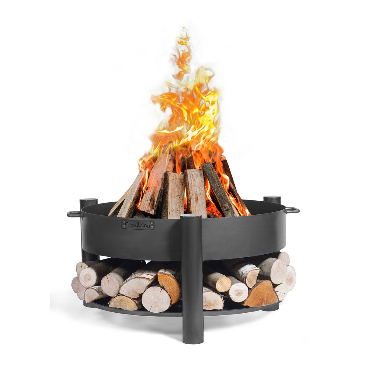  Feuerschale Washington rund mit Griffen - Ø 60 cm