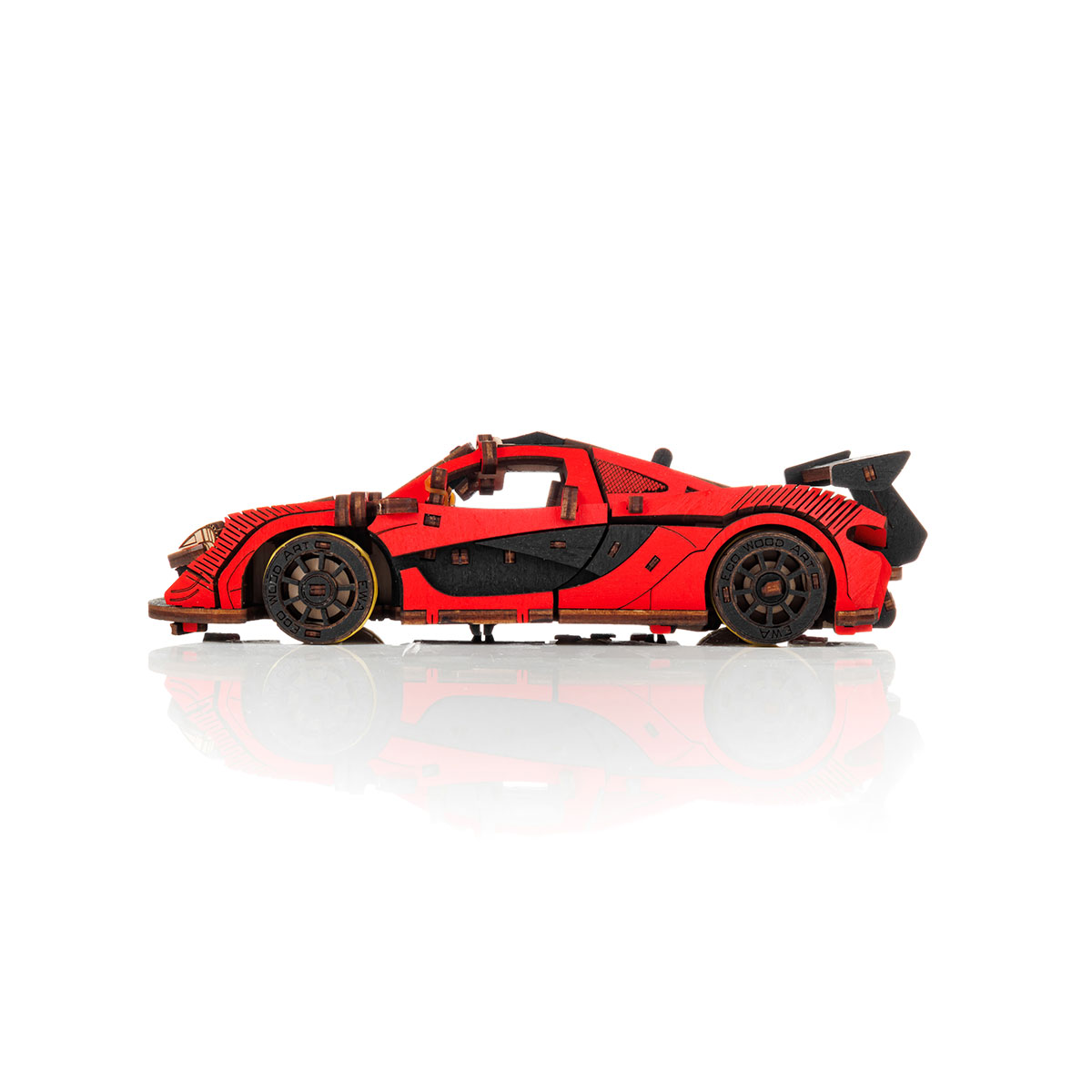 3D-Holzpuzzle Racing Car