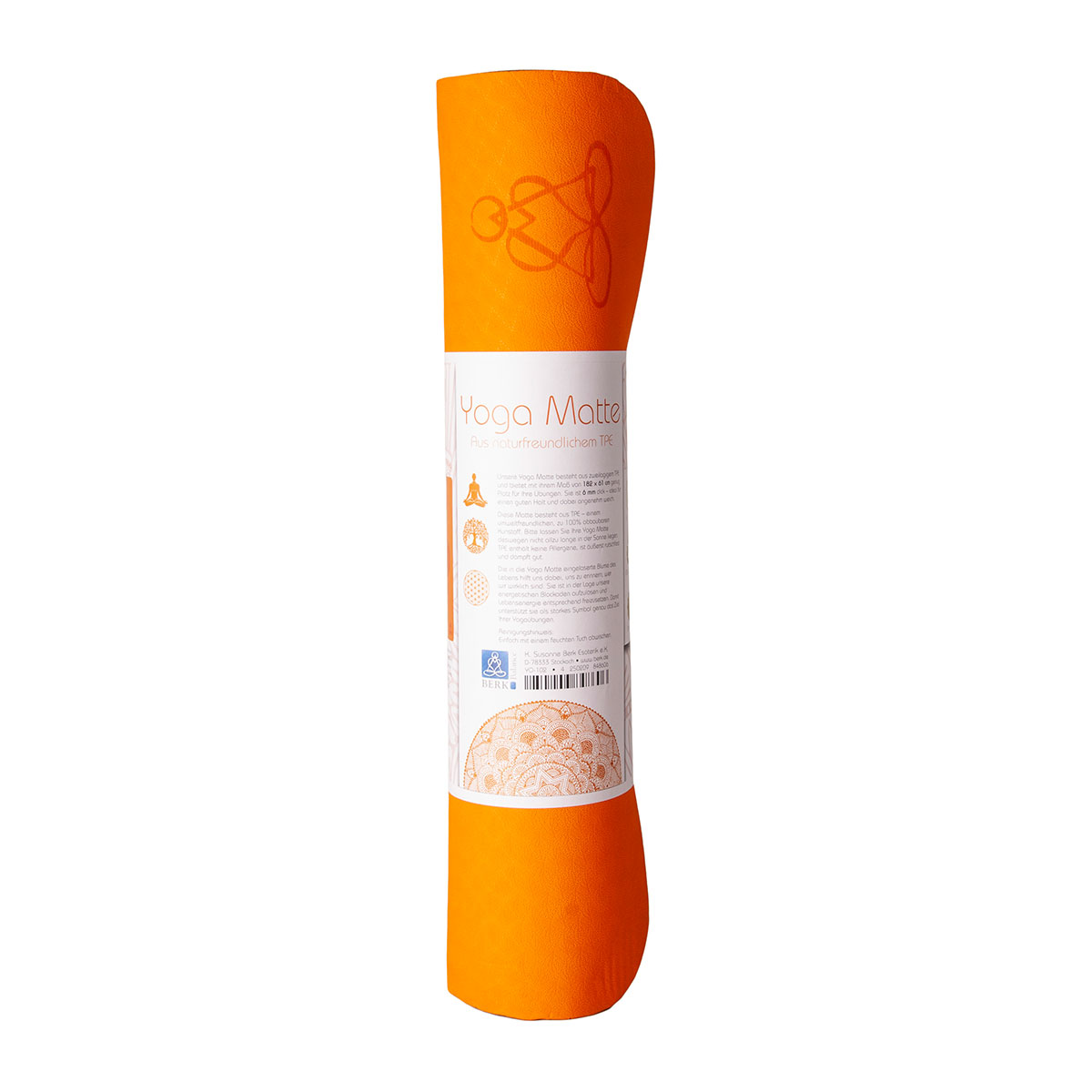 Yogamatte Blume des Lebens