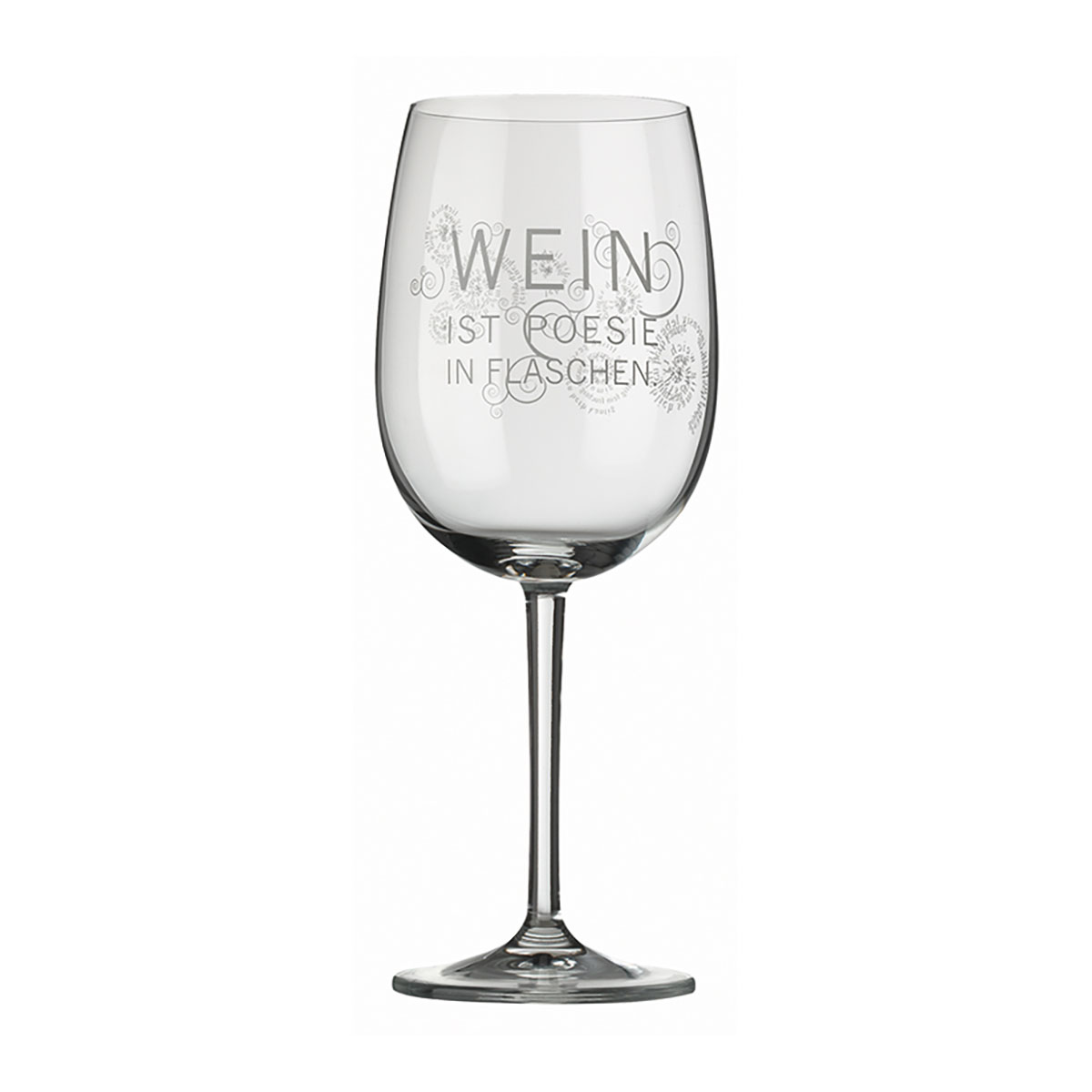 Weinglas "Wein ist Poesie..."