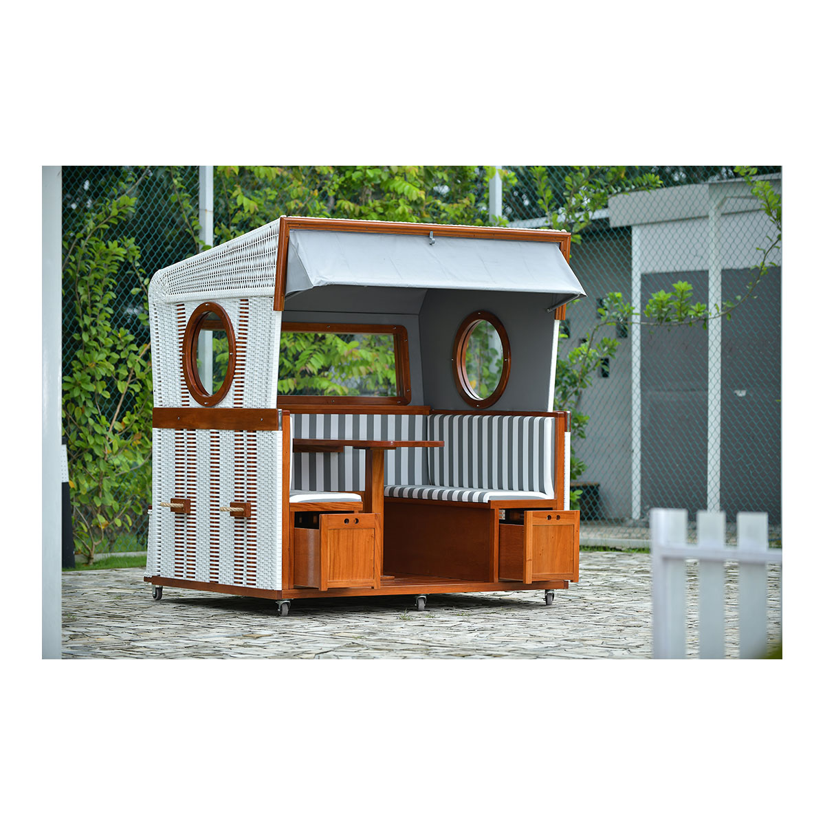 Strandkorb 6-Sitzer, Gosch-Lounge Strandkorb 6-Sitzer, Gosch-Lounge