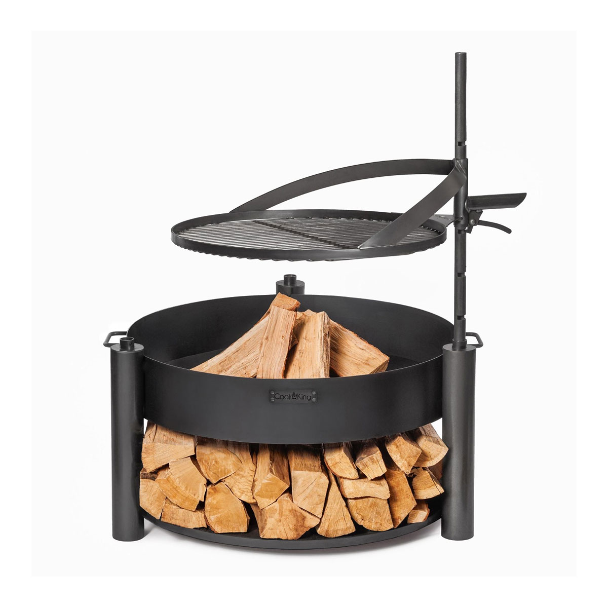 Feuerschalen-Set Washington mit Grillrost