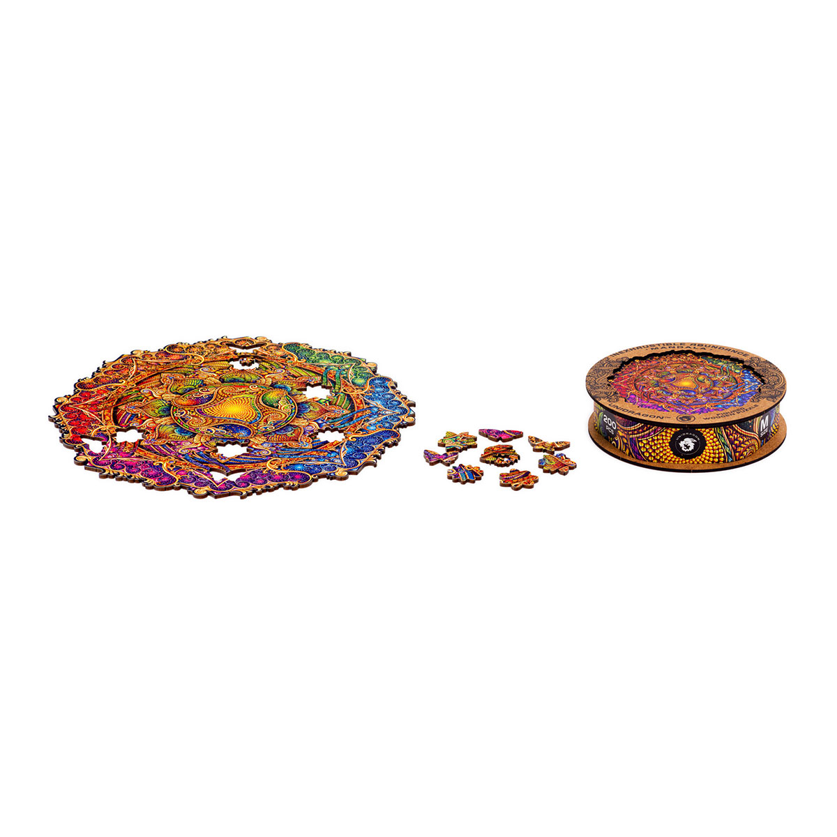 2D-Holzpuzzle, Mandala