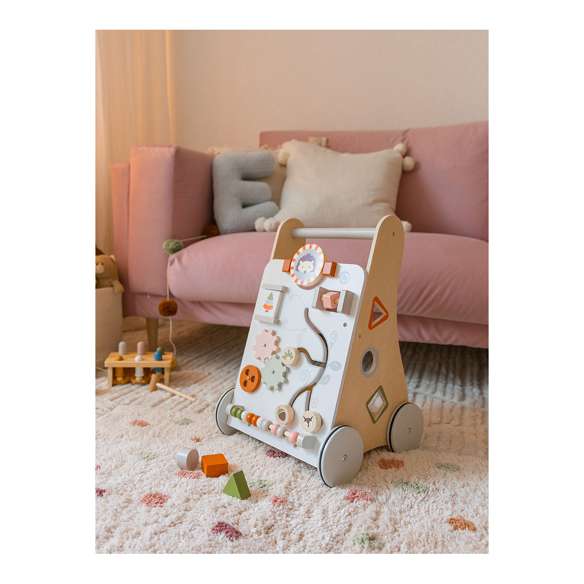 Lauflernwagen Waldtiere