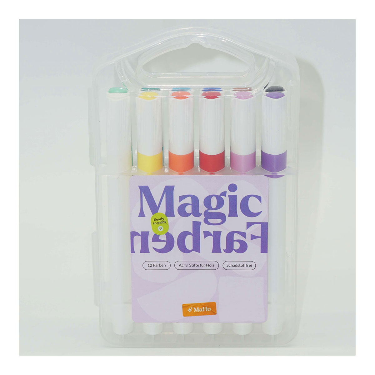 12 MagicFarben, Stifte für Holzpuzzle