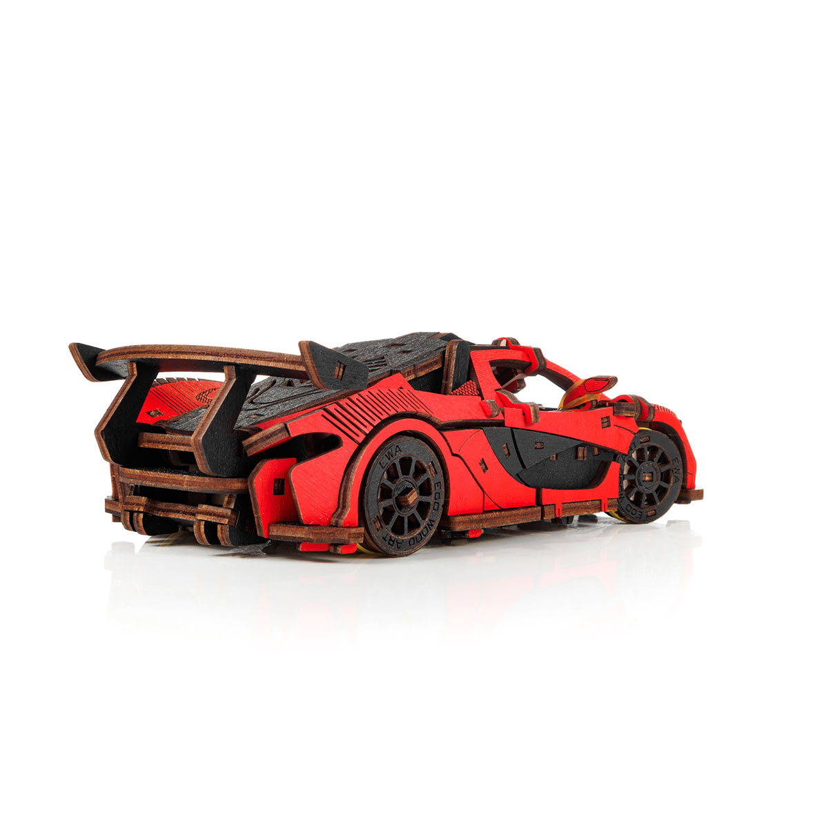 3D-Holzpuzzle Racing Car