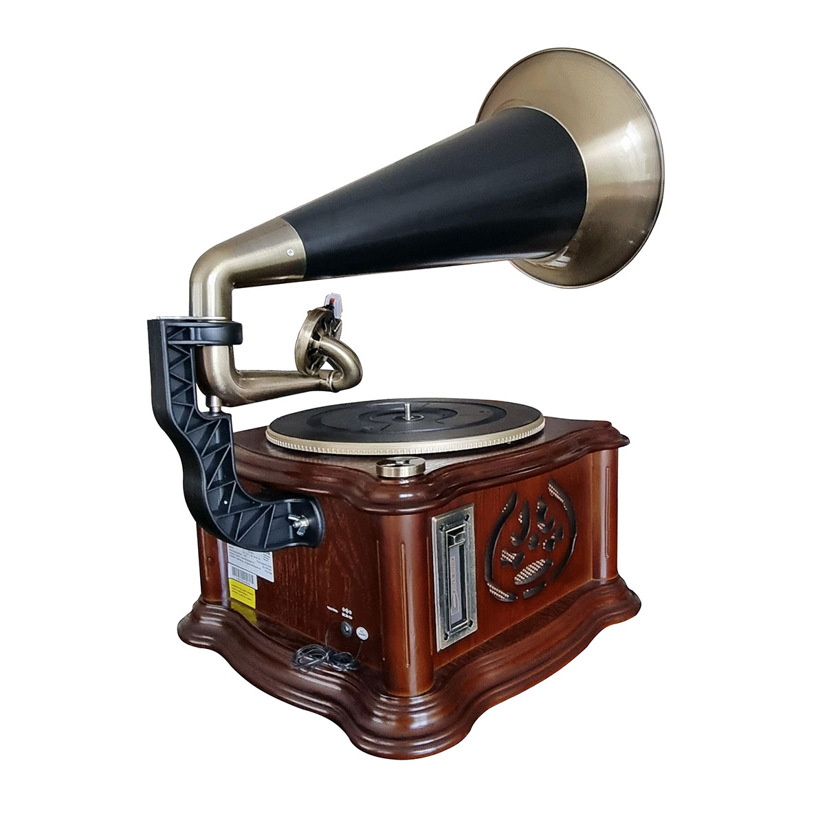 Stereo Grammophon mit UKW/MW-Radio, USB/SD, Bluetooth®, Encoding