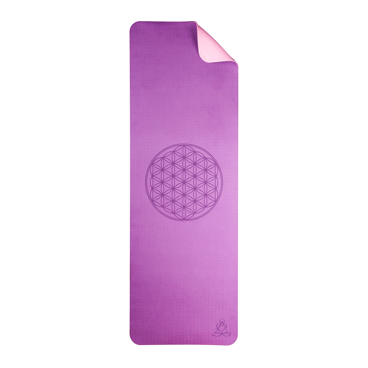 Yogamatte Blume des Lebens