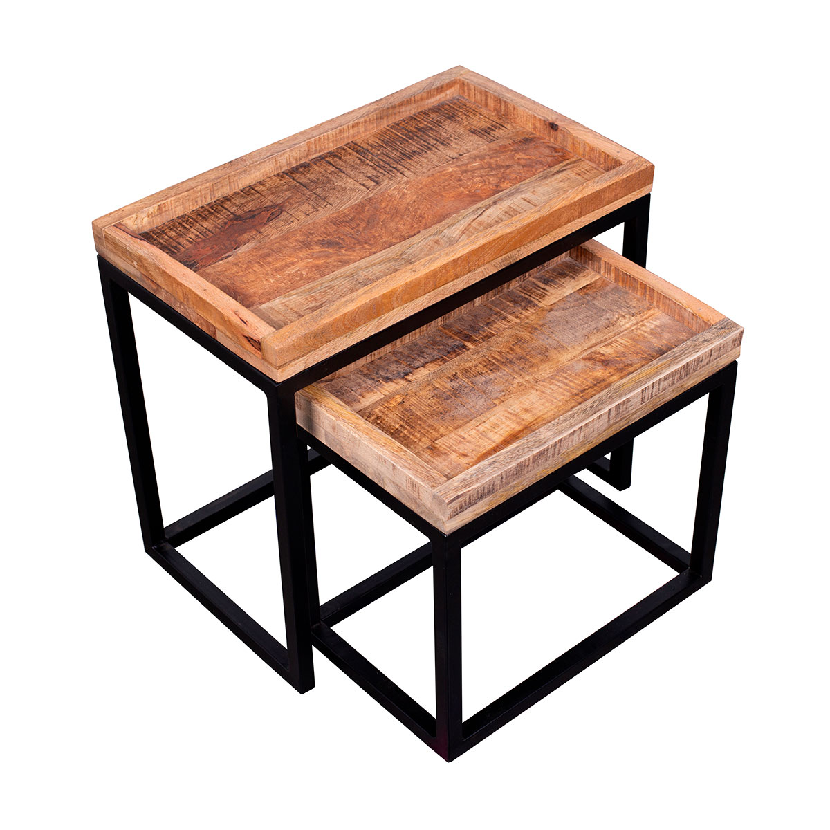 Couchtisch 2er Set Lecce Mango natur