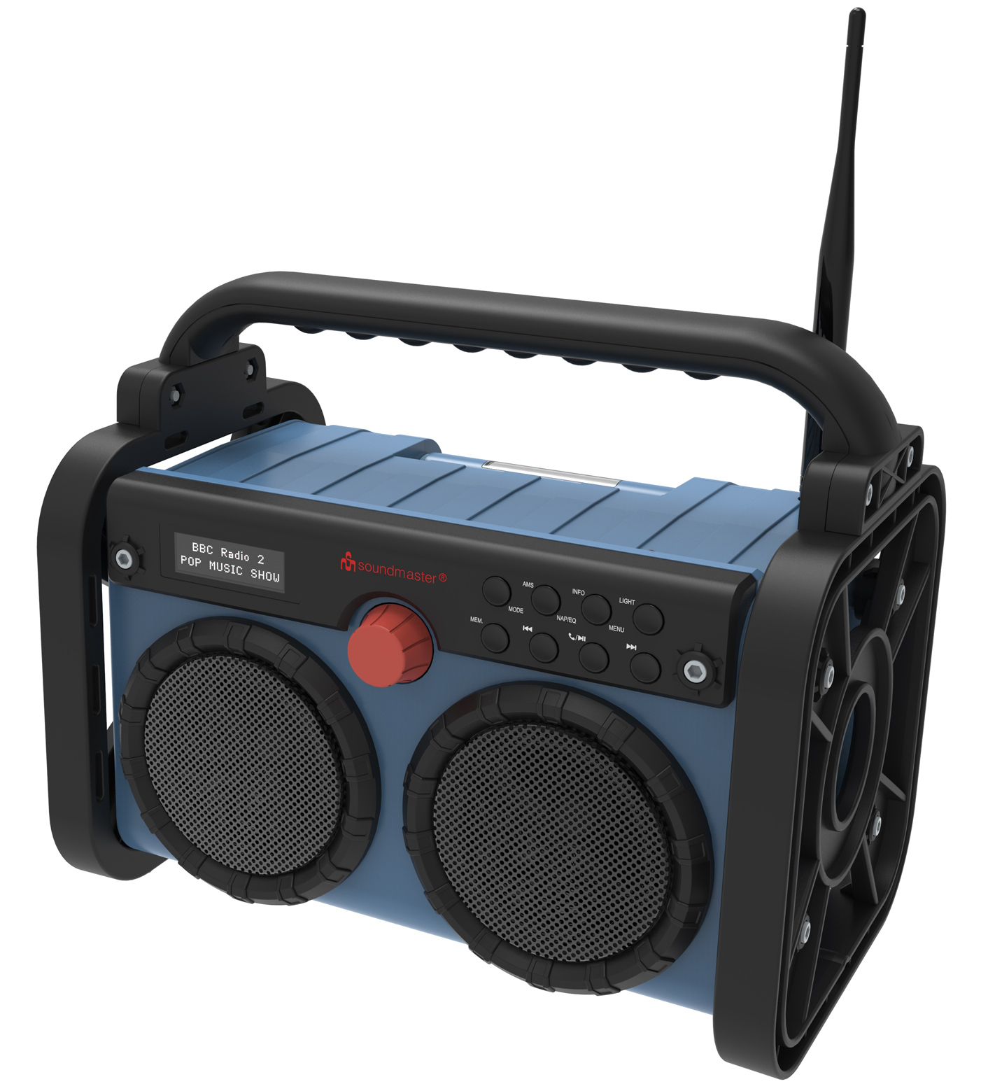 Baustellen-/Gartenradio mit Bluetooth®