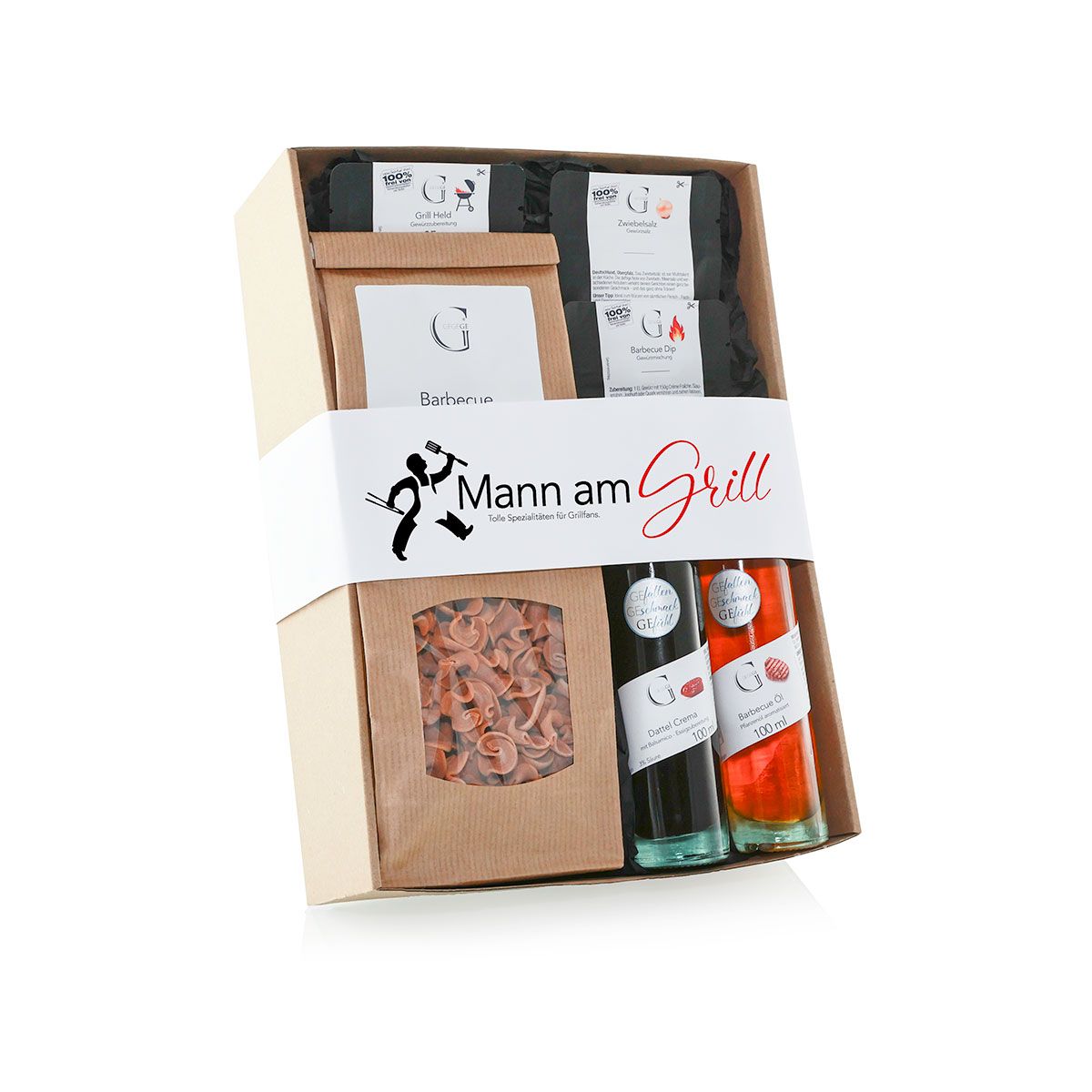 Geschenk-Set Mann am Grill