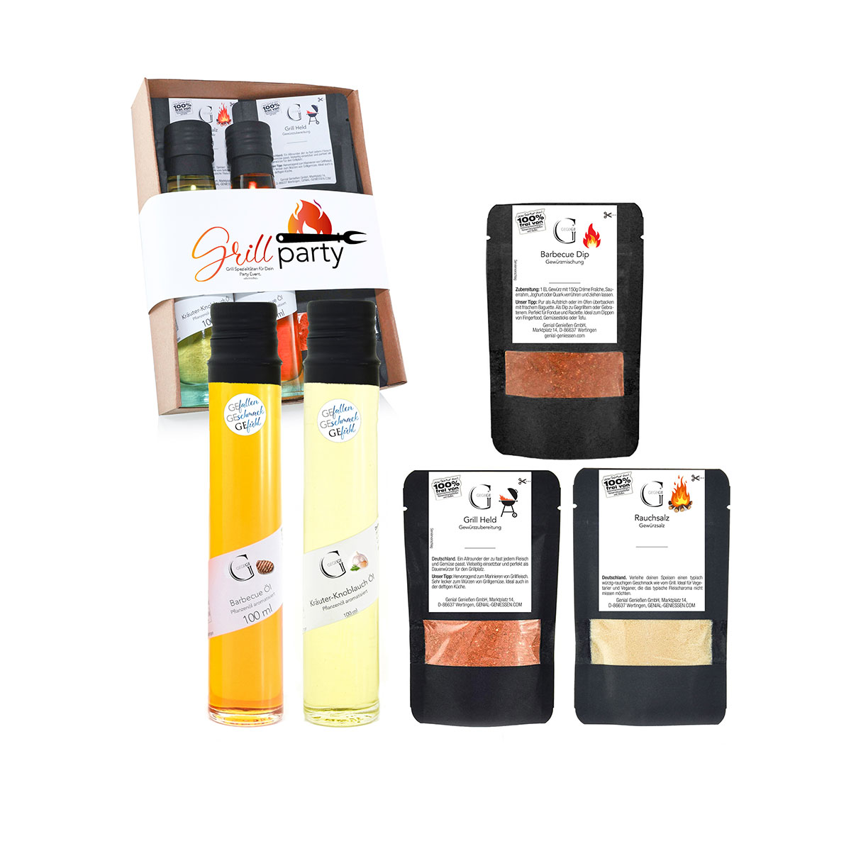 Geschenk-Set Grillparty S