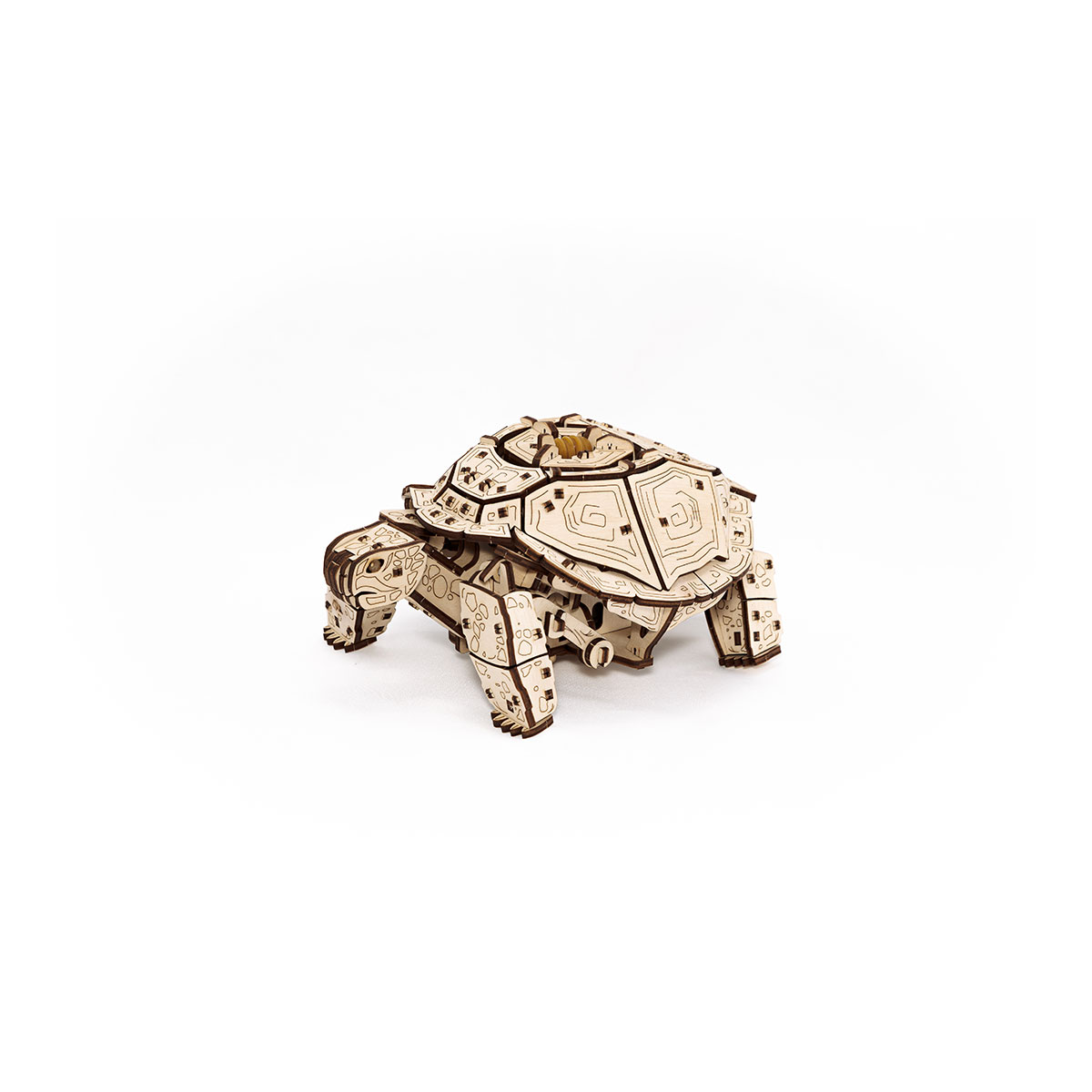 3D-Holzpuzzle, Mechanische Schildkröte